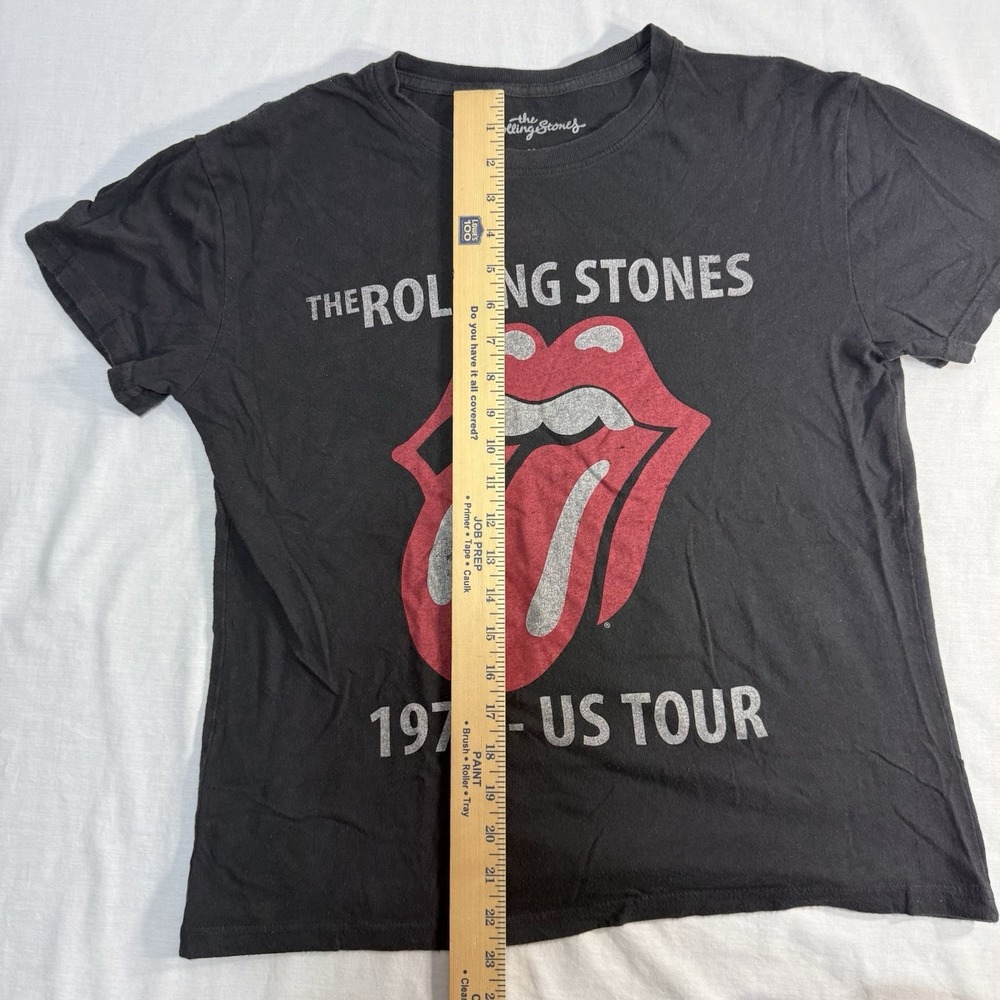 The‎ Rolling Stones 1975 US Tour Distressed Faded Shirt Women's Medium - Picture 3 of 6